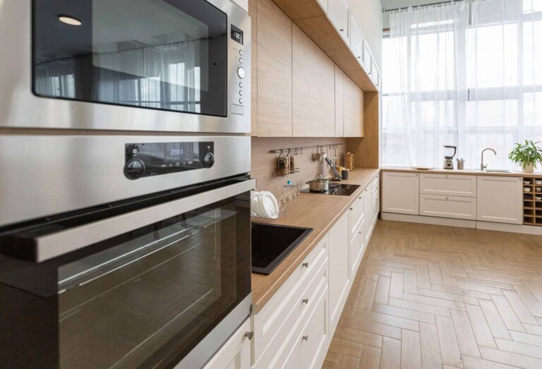 Scandinavian Style modern white Kitchen