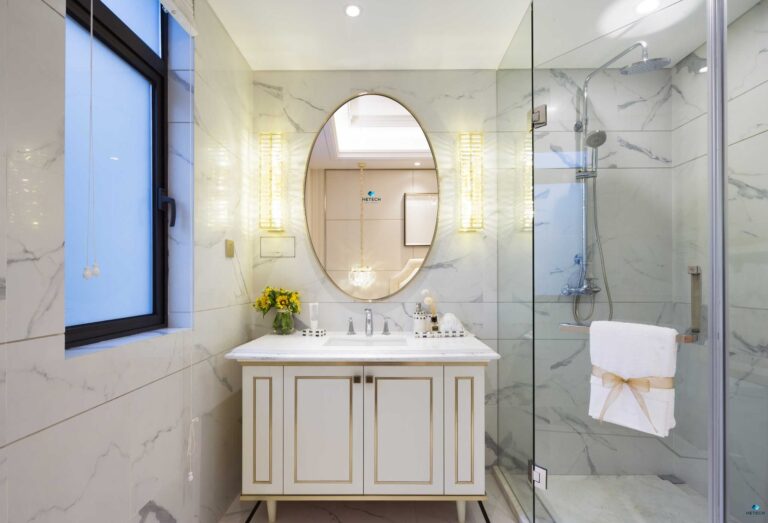 A Pared Down Look bathroom